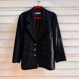 Yves Saint Laurent Black Wool Blazer